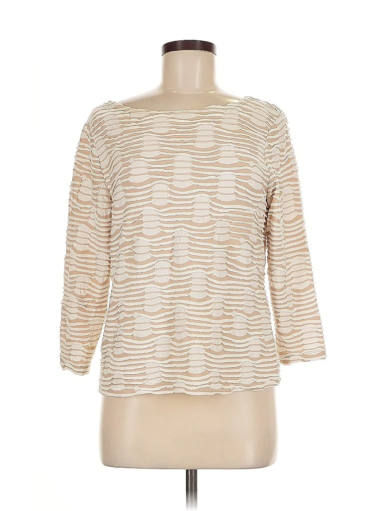 Pre-owned Ruby Rd. 3/4 Sleeve T-shirt In White