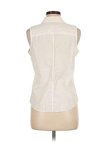 Ann Taylor Sleeveless Button-Down Shirt (view 2)