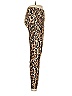 Twin Fantasy Animal Print Brown Leggings Size M - photo 4