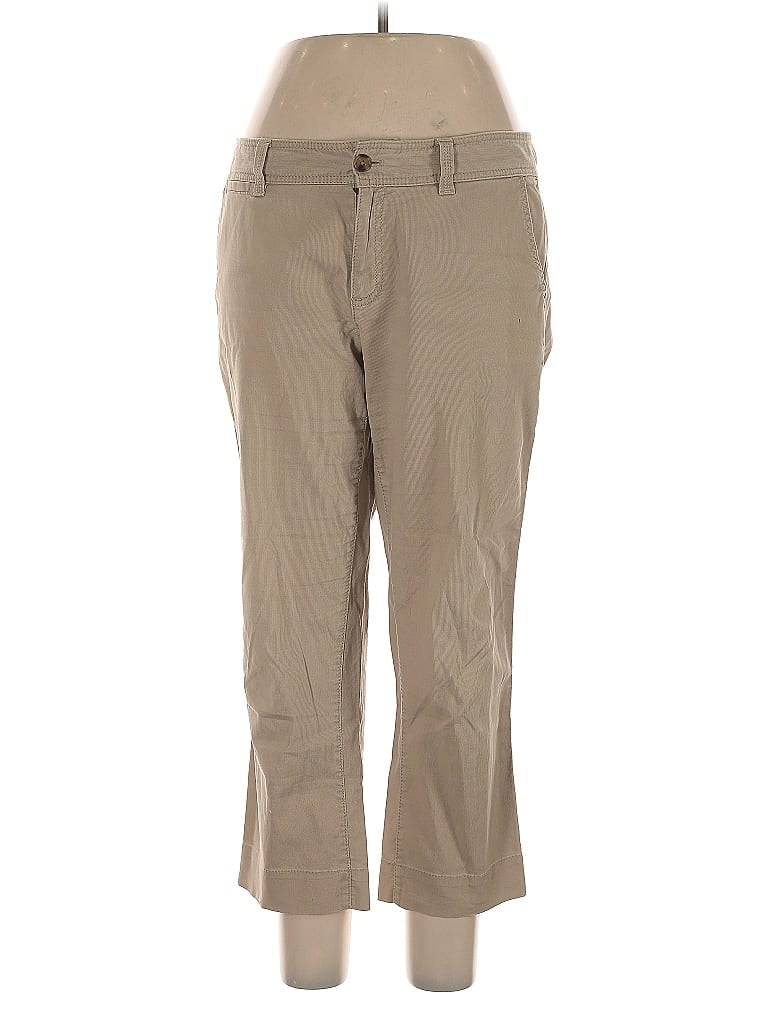 Pre-owned Gap Khaki Pant In Brown