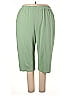 Woman Within Green Casual Pants Size 3X - photo 1