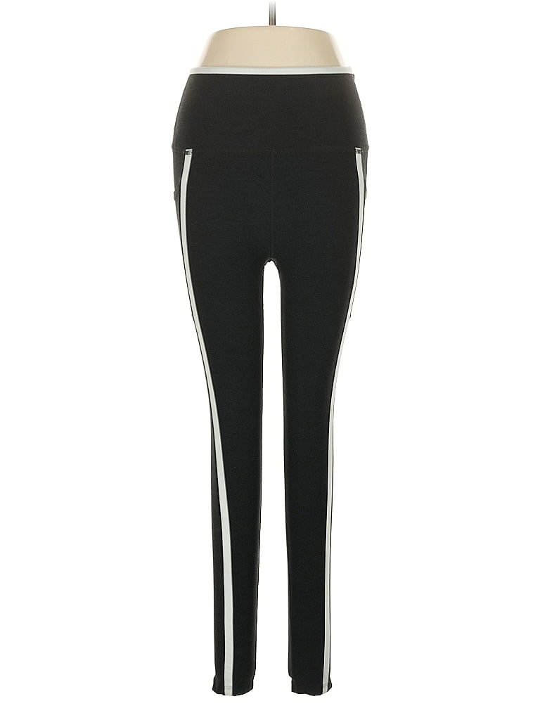 Pre-owned Beyond Yoga Active Pants In Black