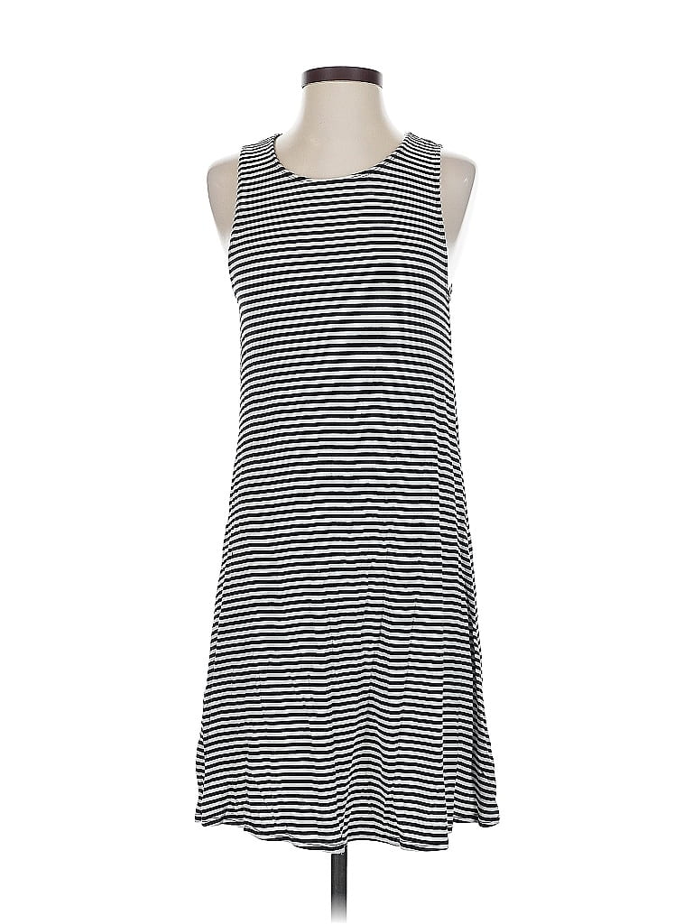 Pre-owned Abercrombie & Fitch Casual Dress In Gray