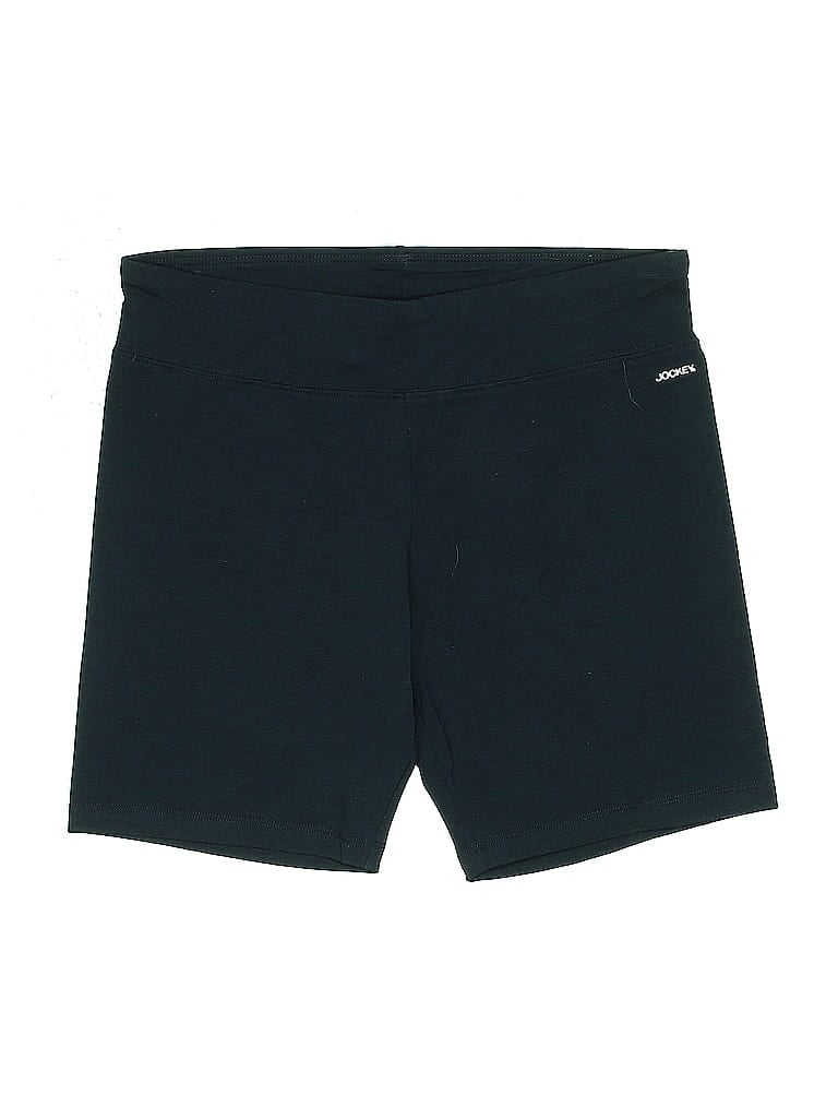 Jockey Solid Teal Blue Athletic Shorts Size L - photo 1