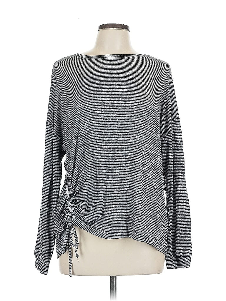 Pre-owned Nine West Pullover Sweater In Gray
