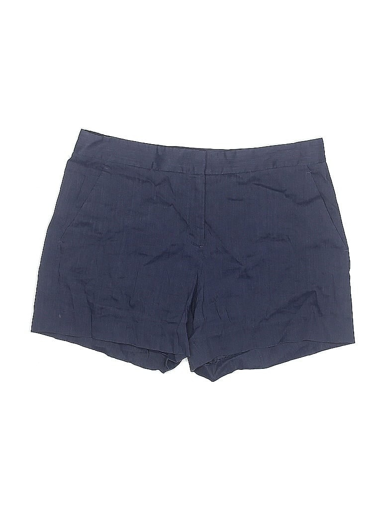 Pre-owned Theory Shorts In Blue