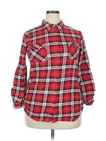 Derek Heart Long Sleeve Button-Down Shirt (view 1)