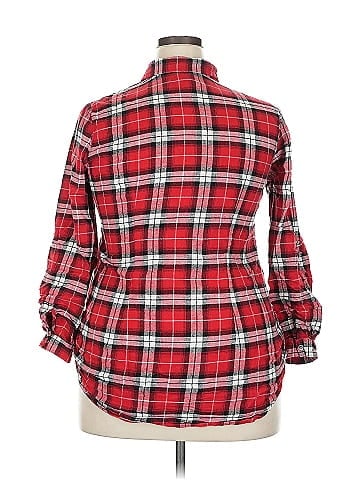 Derek Heart Long Sleeve Button-Down Shirt (view 2)
