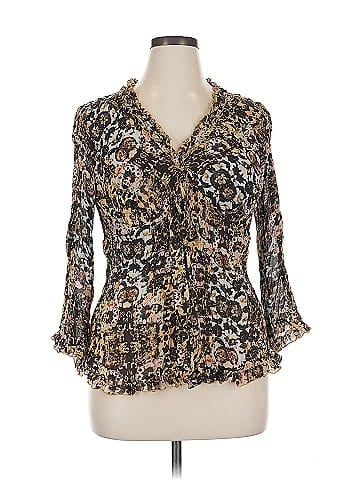 Violet & Claire 3/4 Sleeve Blouse (view 1)