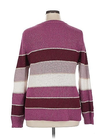Pink Clover Pullover Sweater (view 2)