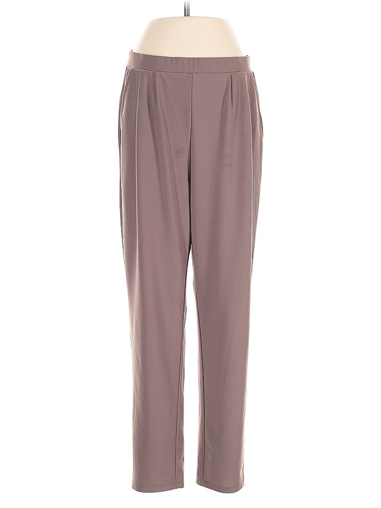 Pre-owned Leith Casual Pants In Brown