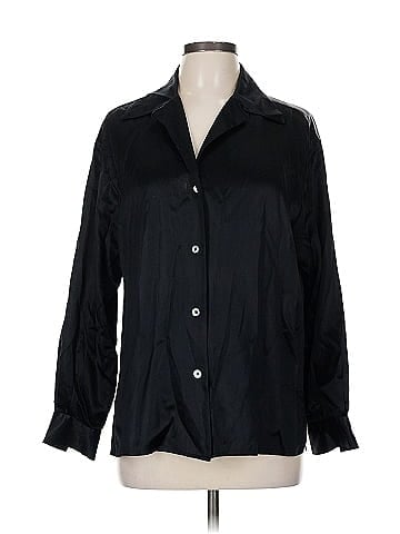 Linda Allard Ellen Tracy 3/4 Sleeve Button-Down Shirt (view 1)