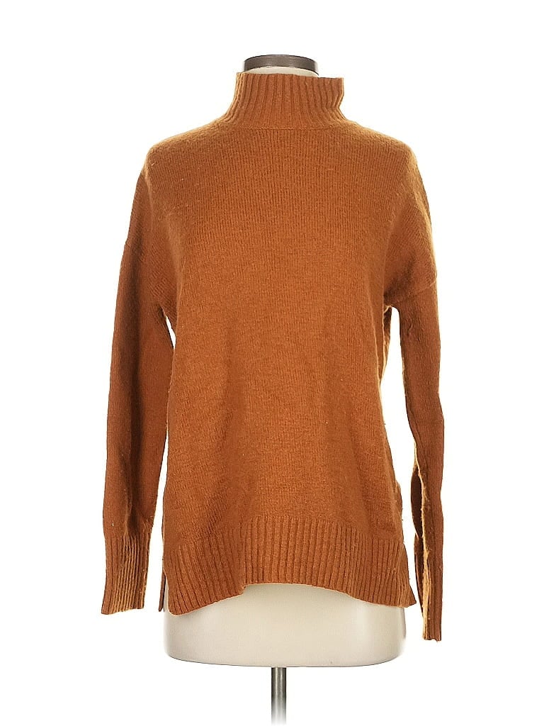 Pre-owned Gap Turtleneck Sweater In Brown