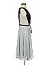BCBGMAXAZRIA 100% Polyester Color Block Gray Cocktail Dress Size 2 - photo 4