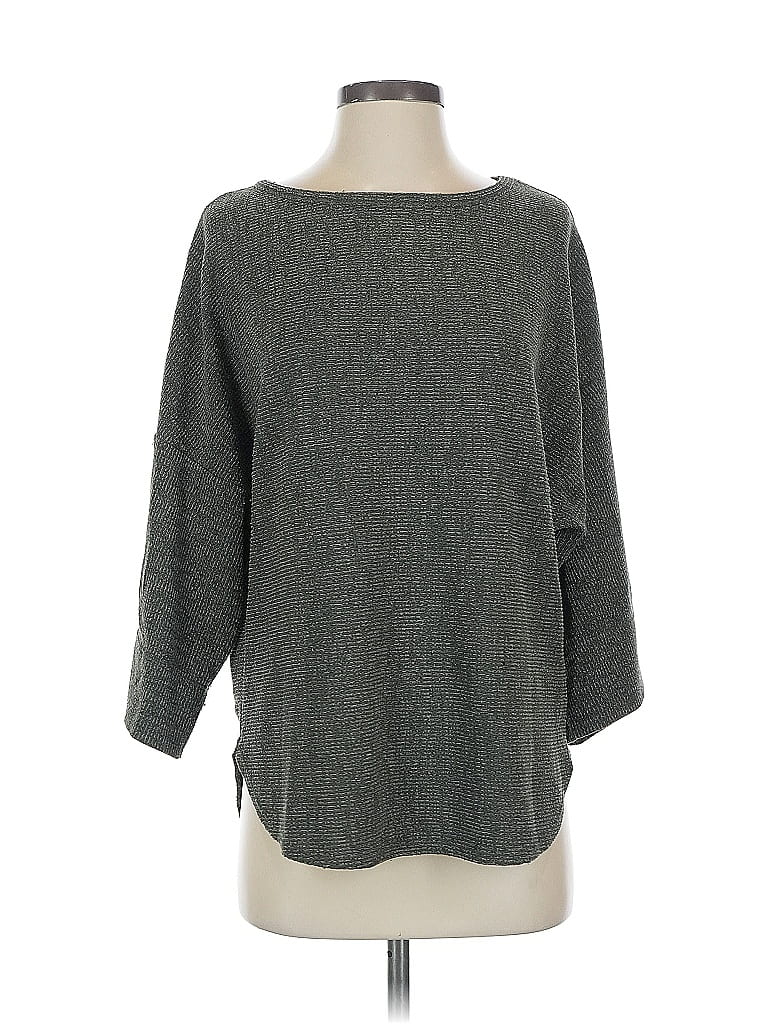 Pre-owned Max Studio Pullover Sweater In Gray