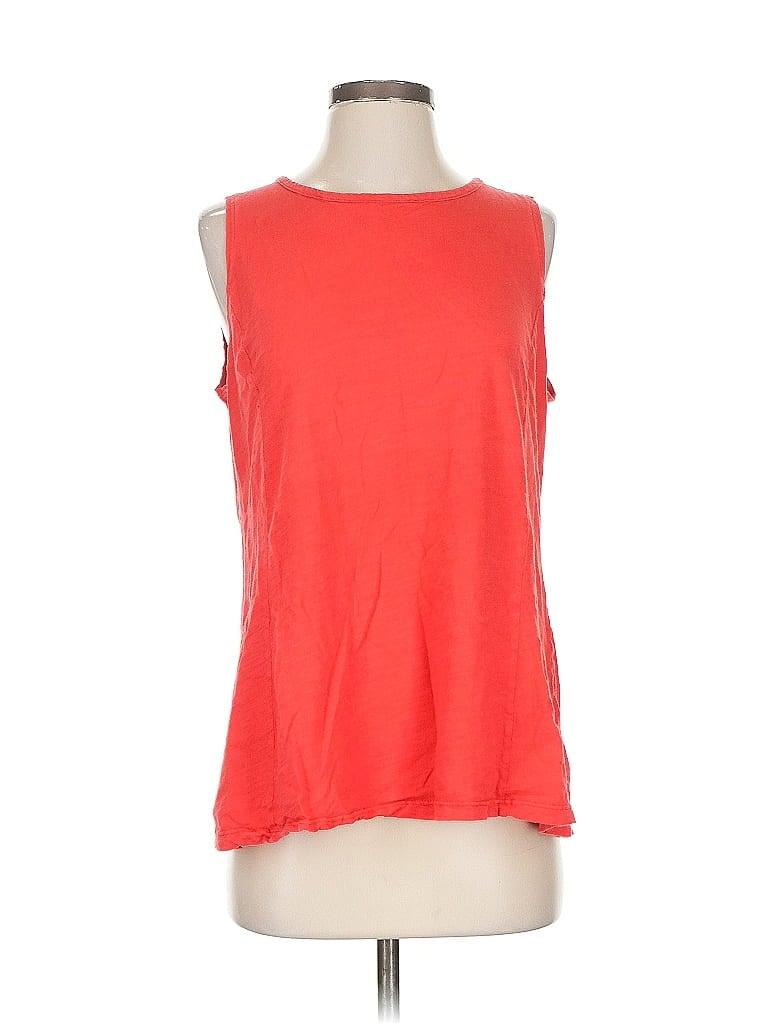 Pre-owned Fresh Produce Sleeveless Top Red Scoop Neck Tops