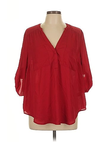 Torrid 3/4 Sleeve Blouse (view 1)