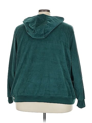 Woman Within Zip Up Hoodie (view 2)