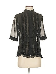 Norma Kamali Short Sleeve Blouse