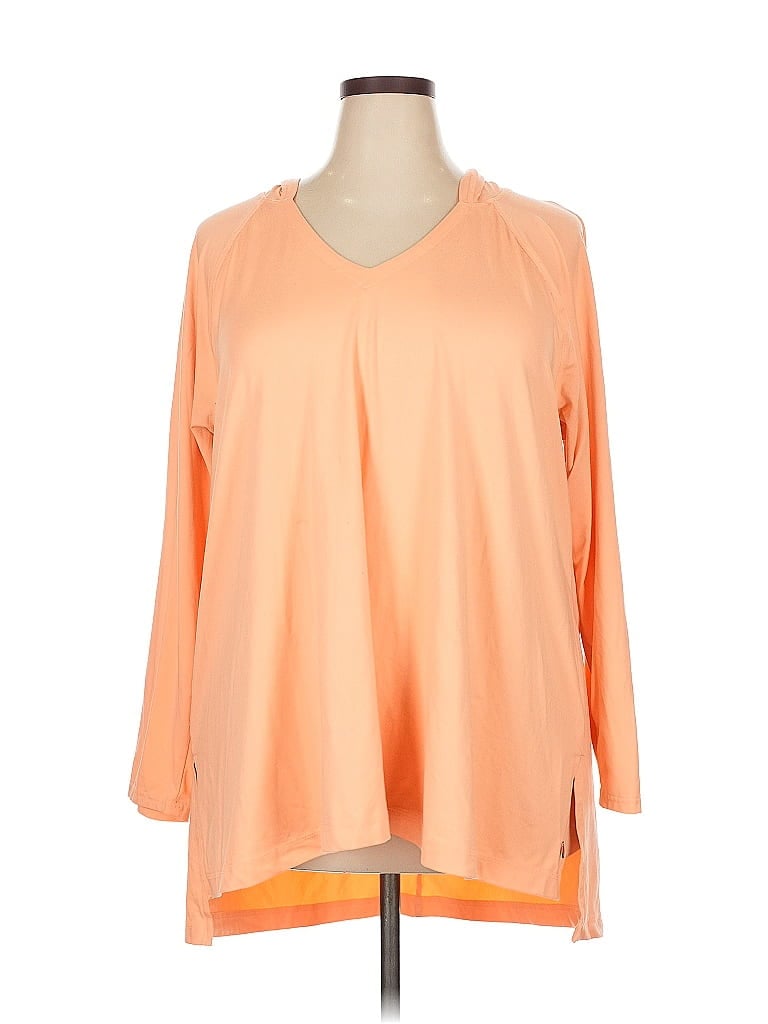 LIVI Orange 3/4 Sleeve T-Shirt Size 22 - 24 - photo 1