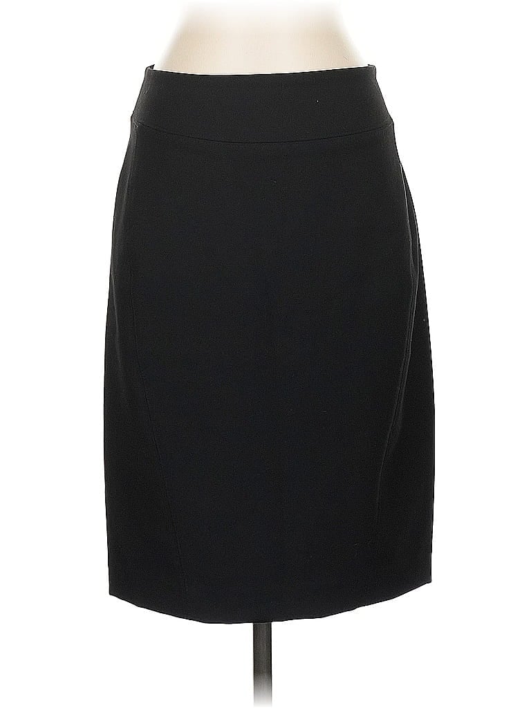 Pre-owned Ann Taylor Loft Formal Skirt In Black