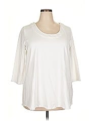 Susan Graver 3/4 Sleeve T Shirt