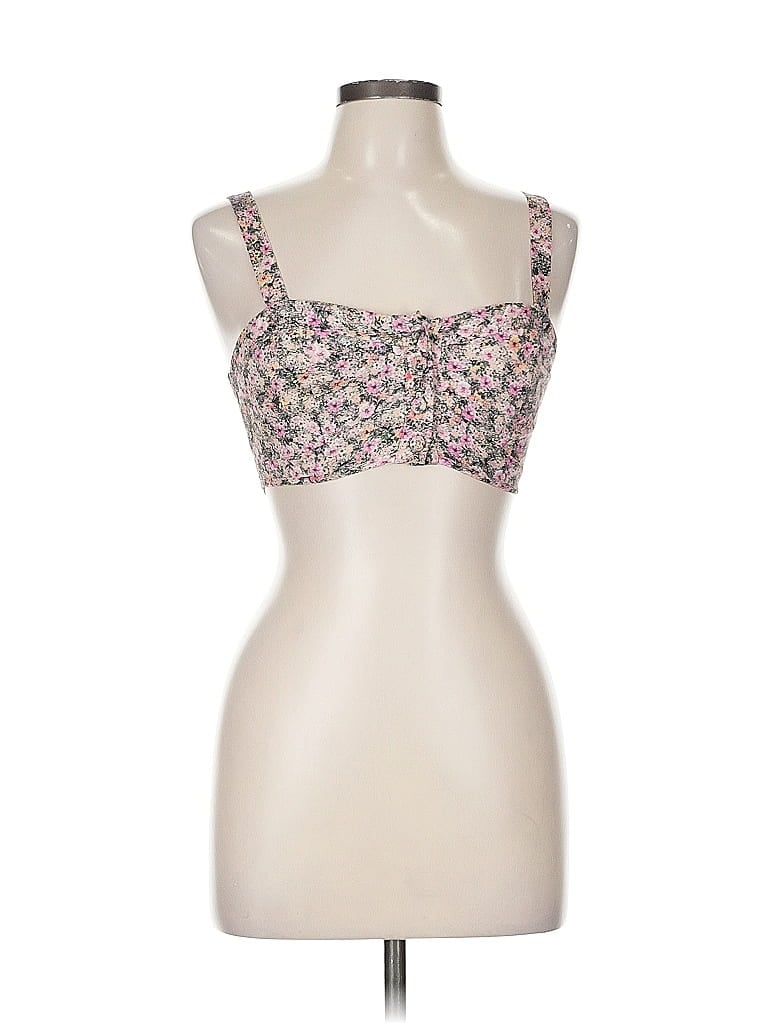 Pre-owned Topshop Sports Bra In Pink
