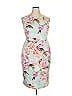 Black Halo Tropical Green Cocktail Dress Size 18 - photo 1