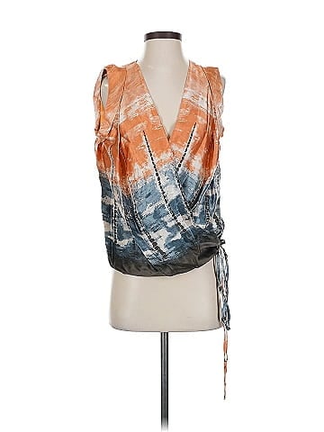 Robert Rodriguez Sleeveless Silk Top (view 1)
