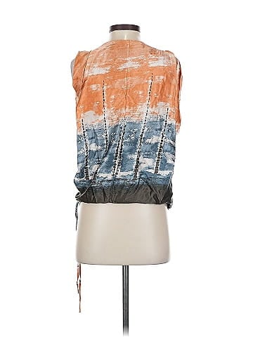 Robert Rodriguez Sleeveless Silk Top (view 2)