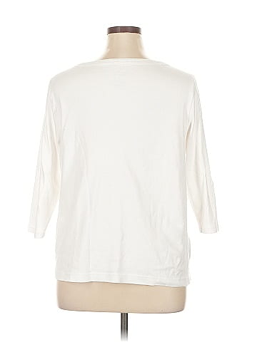 Croft & Barrow 3/4 Sleeve Top (view 2)