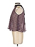 BCBGeneration 100% Polyester Purple Sleeveless Blouse Size XXS - photo 5