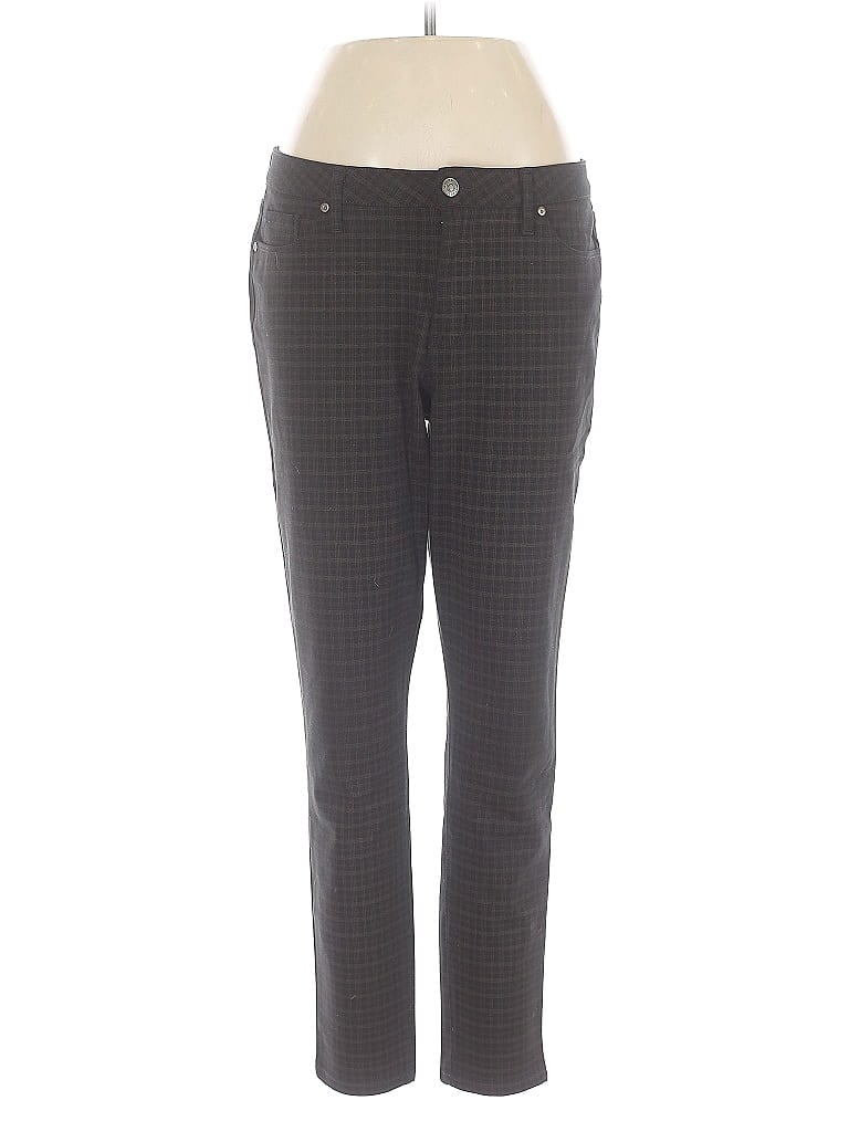 Pre-owned Nine West Dress Pants In Gray