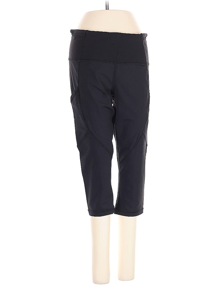 Pre-owned Lululemon Athletica Active Pants In Black