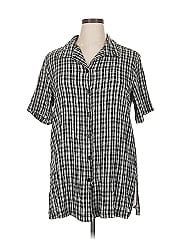 New York & Company Short Sleeve Button Down Shirt