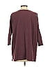 Garnet Hill Burgundy 3/4 Sleeve Top Size S - photo 2