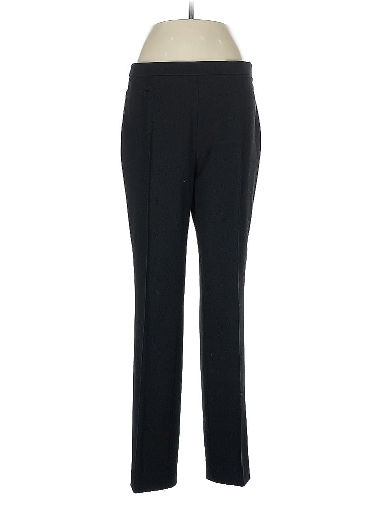 Akris Punto Solid Black Dress Pants Size 8 - photo 1