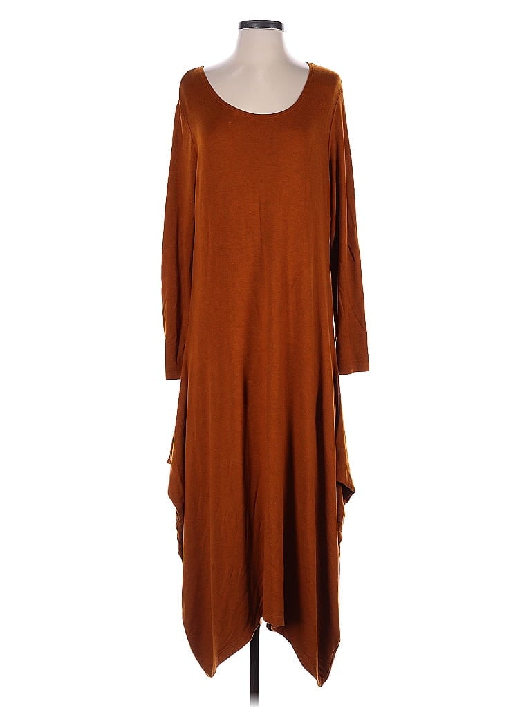bryn WALKER Brown Casual Dress Size S - photo 1