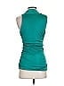 Express 100% Polyester Teal Sleeveless Blouse Size S - photo 2