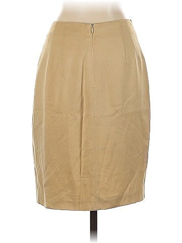 Linda Allard Ellen Tracy Silk Skirt (view 2)