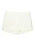 Ann Taylor LOFT Solid Ivory Shorts Size 14 - photo 1