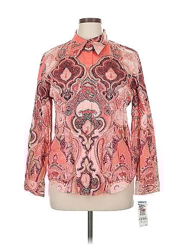Jones New York Signature Long Sleeve Blouse (view 1)