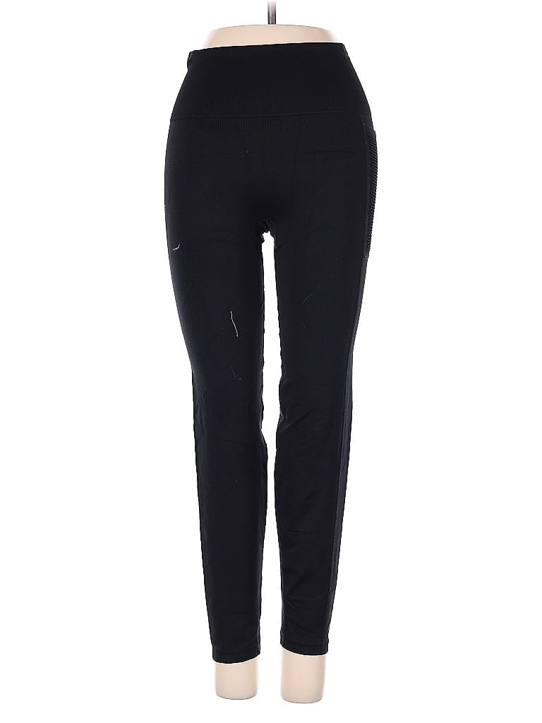 Pre-owned Victoria's Secret Pink Active Pants In Black