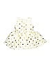 Just One You Made by Carter's 100% Polyester Stars Ivory Dress Size Newborn - photo 2