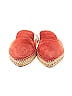 Prada Red Orange Suede Espadrille Mules Size EU 38 1/2 - photo 2
