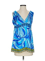 Hale Bob Sleeveless Silk Top