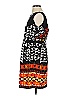 And 100% Polyester Graphic Black Casual Dress Size S - photo 5