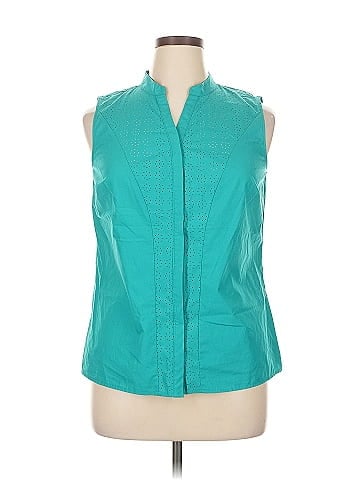 Worthington Sleeveless Blouse (view 1)
