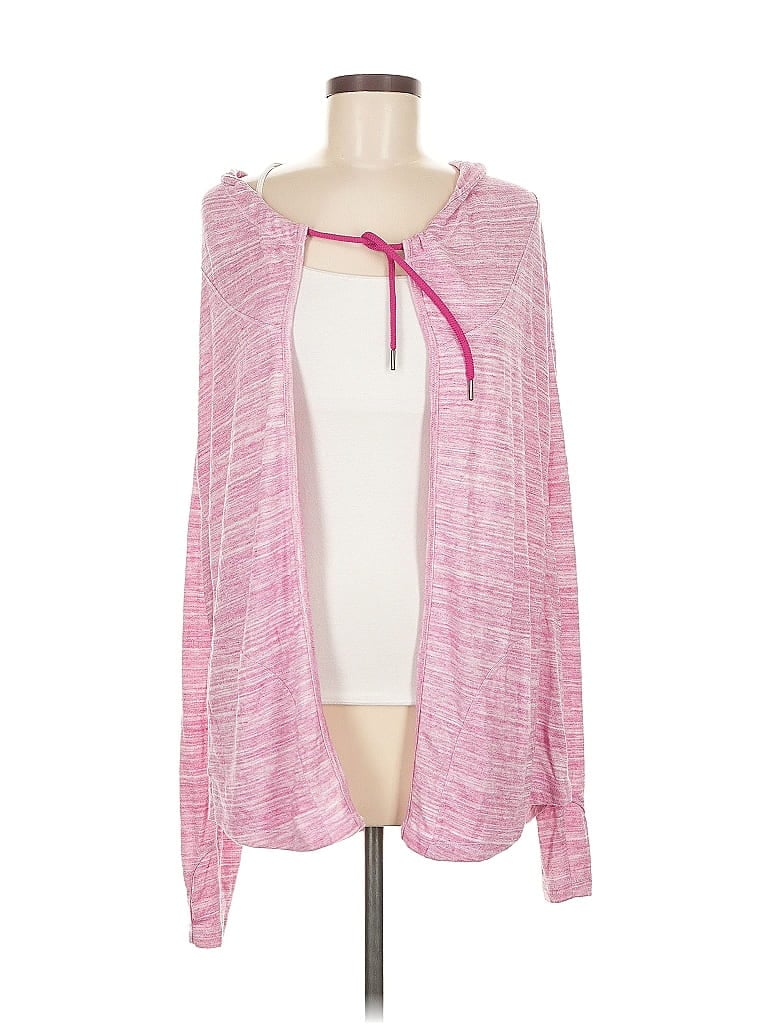 Pre-owned L.l.bean Cardigan Sweater In Pink