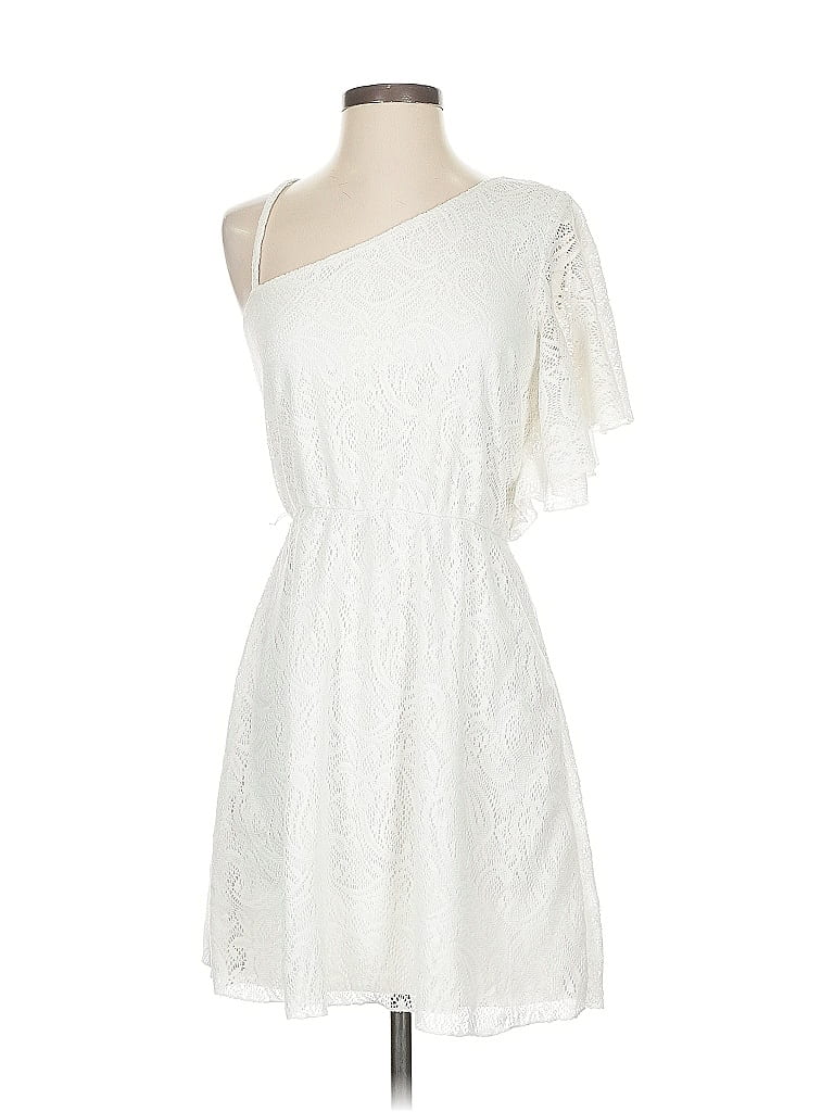 Trixxi 100% Polyester White Cocktail Dress Size S - photo 1